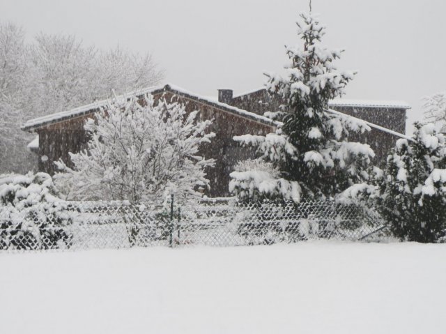 Das Ferienhaus im Schnee